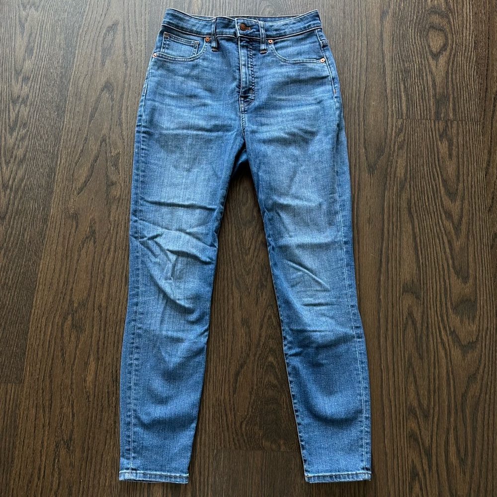 Madewell Curve High-Rise Skinny Crop Jean